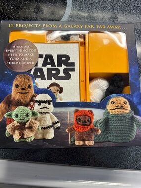 Star Wars Crochet Kit - Brand new, never used. and directions for more